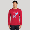 Monomonac Lake Life Dri-fit Boating Shirt - Breathable Material- Men's Long Sleeve Moisture Wicking Tee - Massachusetts & New Hampshire Lake