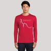 Pickwick Lake Dri-fit Boating Shirt - Breathable Material- Men's Long Sleeve Moisture Wicking Tee - Mississippi & Alabama & Tennessee Lake