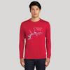 Nolin Lake Life Dri-fit Boating Shirt - Breathable Material- Men's Long Sleeve Moisture Wicking Tee - Kentucky Lake