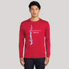 Brookville Lake Life Dri-fit Boating Shirt - Breathable Material- Men's Long Sleeve Moisture Wicking Tee - Indiana Lake