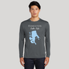 Hamilton Lake Life Dri-fit Boating Shirt - Breathable Material- Men's Long Sleeve Moisture Wicking Tee - Indiana Lake