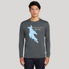 Newfound Lake Life Dri-fit Boating Shirt - Breathable Material- Men's Long Sleeve Moisture Wicking Tee - New Hampshire Lake