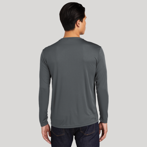 Oroville Lake Life Dri-fit Boating Shirt - Breathable Material- Men's Long Sleeve Moisture Wicking Tee - California Lake