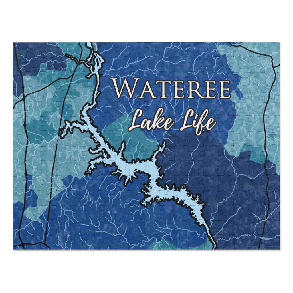 Wateree Lake Life Jigsaw Puzzle (252, 500, 1000-Piece) - South Carolina Lake
