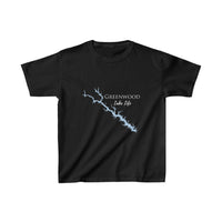 Greenwood Lake Life - Kids Heavy Cotton Youth Tee - South Carolina Lake