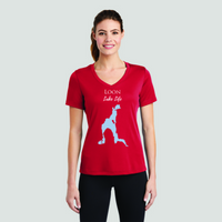 Sport-Tek® Ladies PosiCharge® Competitor™ V-Neck Tee