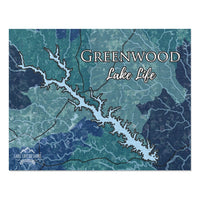 Greenwood Lake Life Jigsaw Puzzle (252, 500, 1000-Piece) - South Carolina Lake