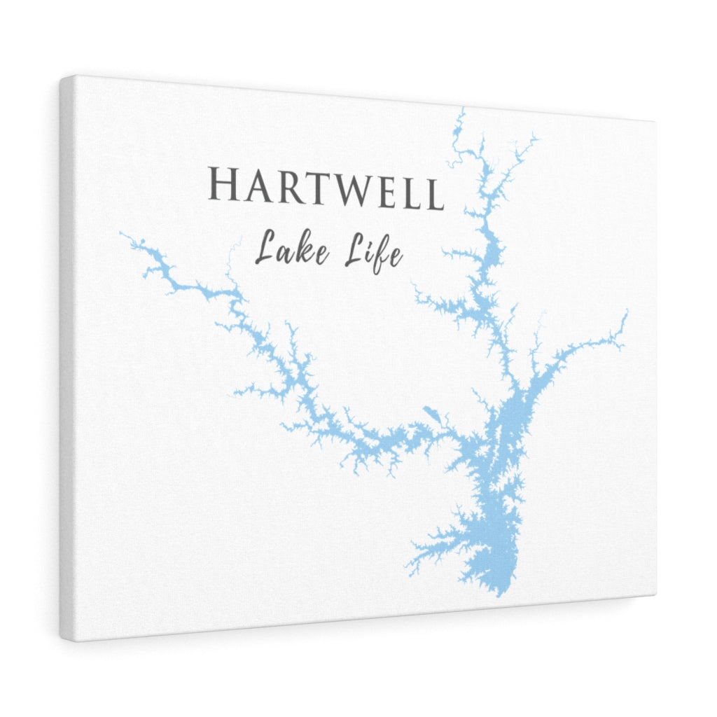 Hartwell Lake Life  - Canvas Gallery Wrap - Canvas Print - Georgia and South Carolina Lake