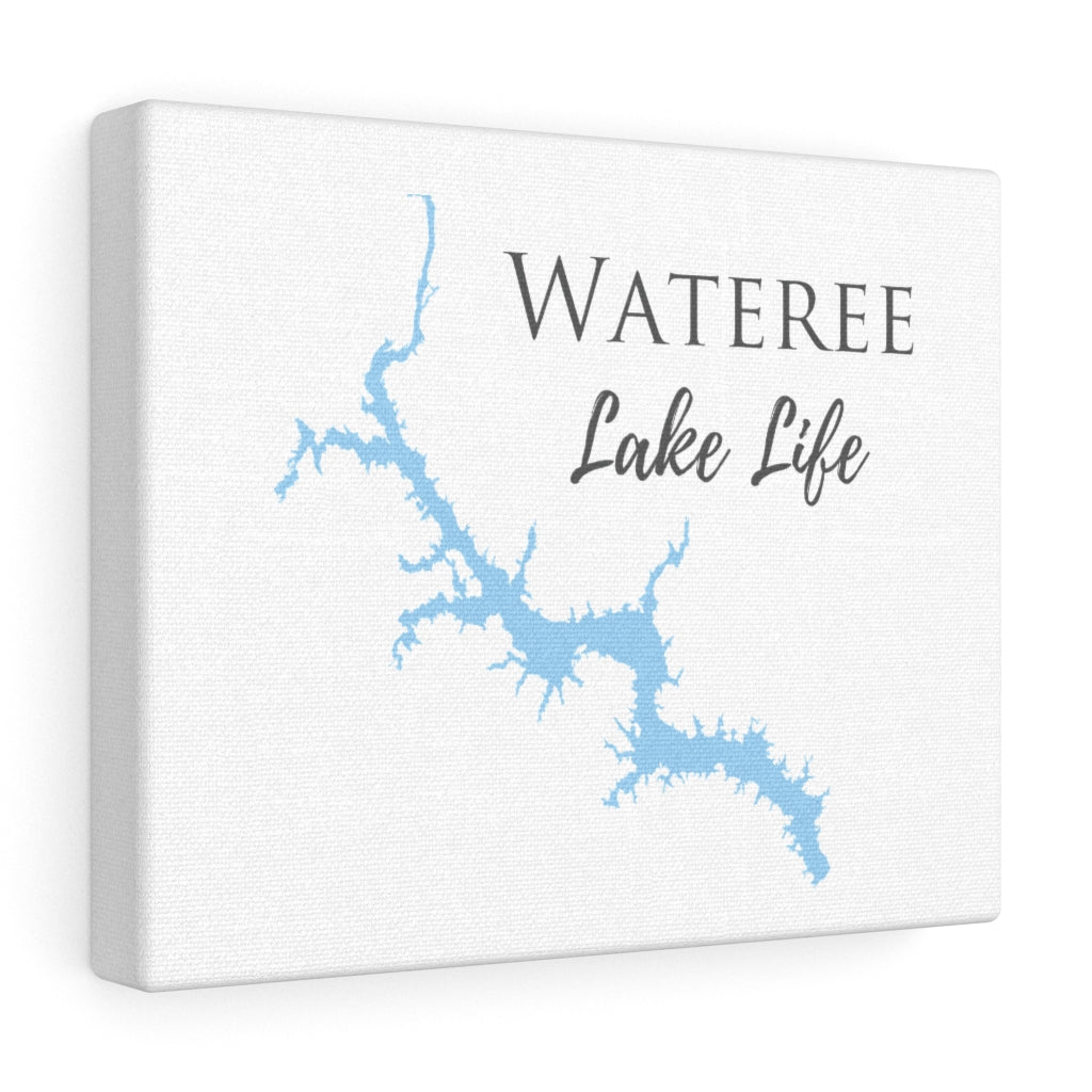Wateree Lake Life  - Canvas Gallery Wrap - Canvas Print - South Carolina Lake