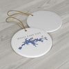 Weiss Lake Life Ceramic Ornaments - Classic Christmas Ornament -   Alabama & Georgia Lake