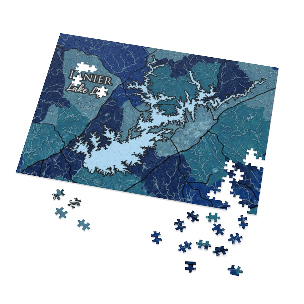 Lanier Lake Life Jigsaw Puzzle (252, 500, 1000-Piece) - Georgia Lake