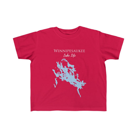 Winnipesaukee Lake Life - Toddler Jersey Tee - New Hampshire Lake