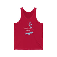 Conchas Lake Life - Unisex Jersey Tank - New Mexico Lake
