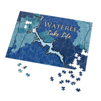 Wateree Lake Life Jigsaw Puzzle (252, 500, 1000-Piece) - South Carolina Lake