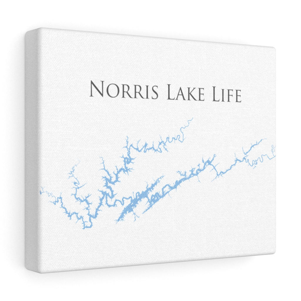 Norris Lake Life  - Canvas Gallery Wrap - Canvas Print -  Tennessee Lake