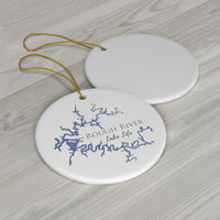 Rough River Lake Life Ornament - Classic Christmas Ornaments -  Kentucky Lake