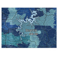 Beaver Lake Life Jigsaw Puzzle (252, 500, 1000-Piece) - Arkansas Lake