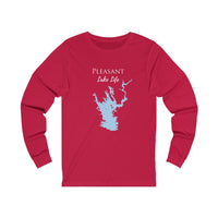 Pleasant Lake Life Unisex Cotton Jersey Long Sleeve Tee - Arizona Lake