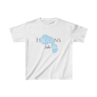 Higgins Lake Life - Kids Heavy Cotton Youth Tee - Michigan Lake