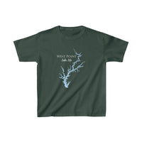 West Point Lake - Kids Heavy Cotton Tee