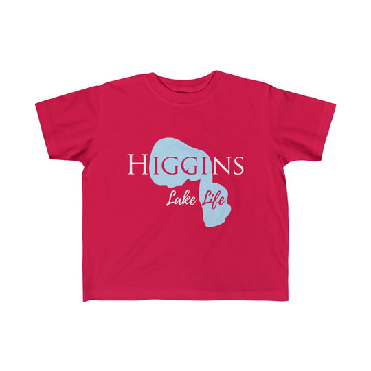 Higgins Lake Life - Toddler Jersey Tee - Michigan Lake