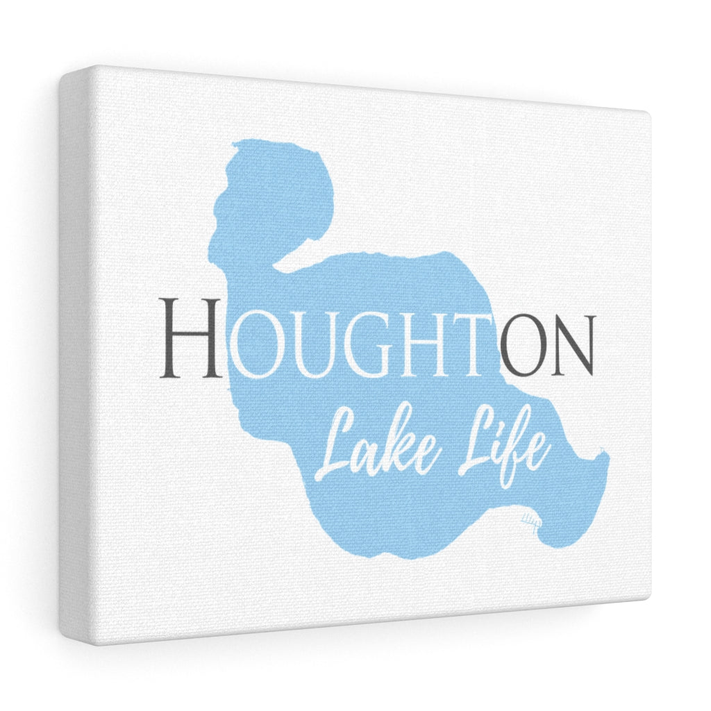 Houghton Lake Life  - Canvas Gallery Wrap - Canvas Print - Michigan Lake