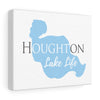 Load image into Gallery viewer, Houghton Lake Life  - Canvas Gallery Wrap - Canvas Print - Michigan Lake