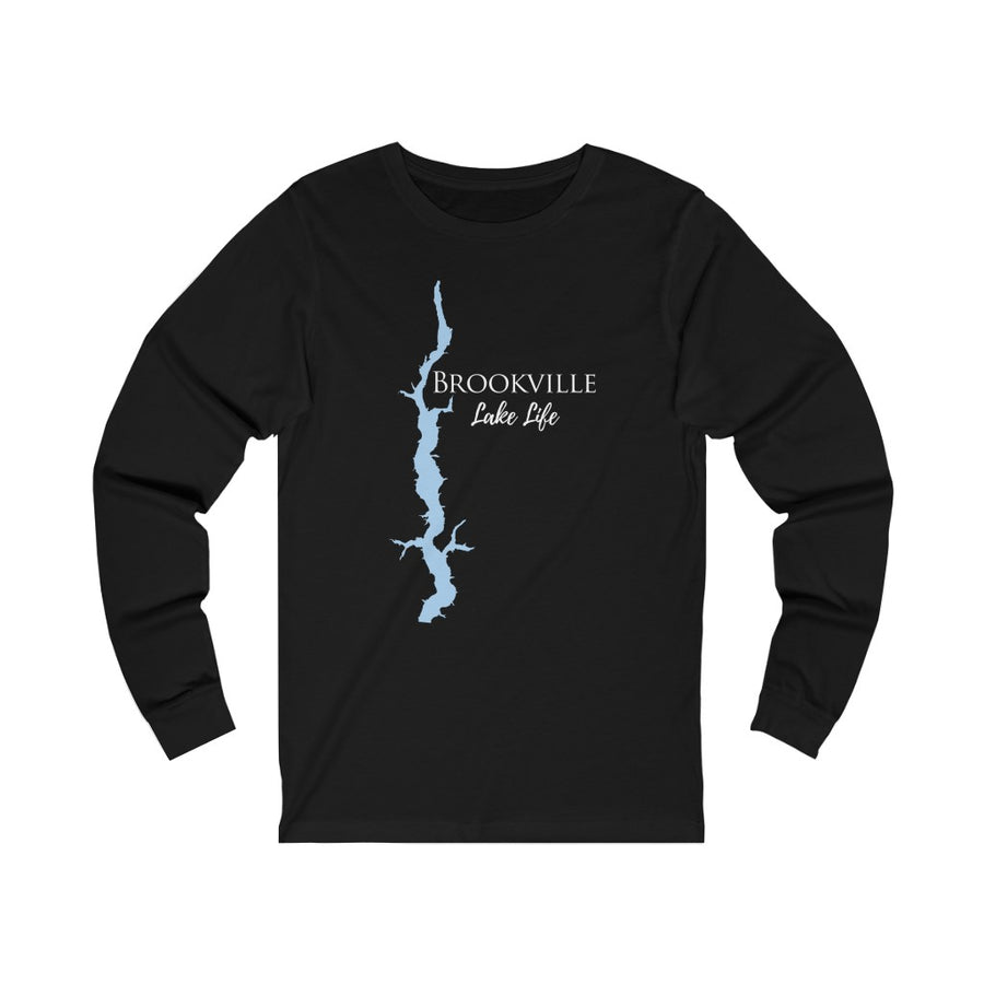 Brookville Lake Life Unisex Cotton Jersey Long Sleeve Tee - Indiana Lake