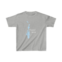 Priest Lake - Kids Heavy Cotton Youth Tee - Idaho Lake