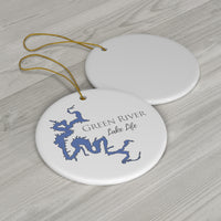 Green River Lake Life Ceramic Ornament - Classic Christmas Ornaments -  Kentucky Lake