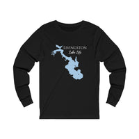 Livingston Lake Life Unisex Cotton Jersey Long Sleeve Tee - Texas Lake
