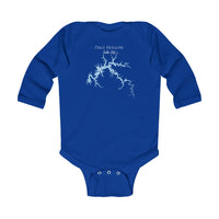 Dale Hollow Lake Life - Infant Long Sleeve Onsie - Tennessee and Kentucky Lake