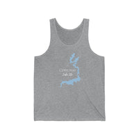 Conchas Lake Life - Unisex Jersey Tank - New Mexico Lake