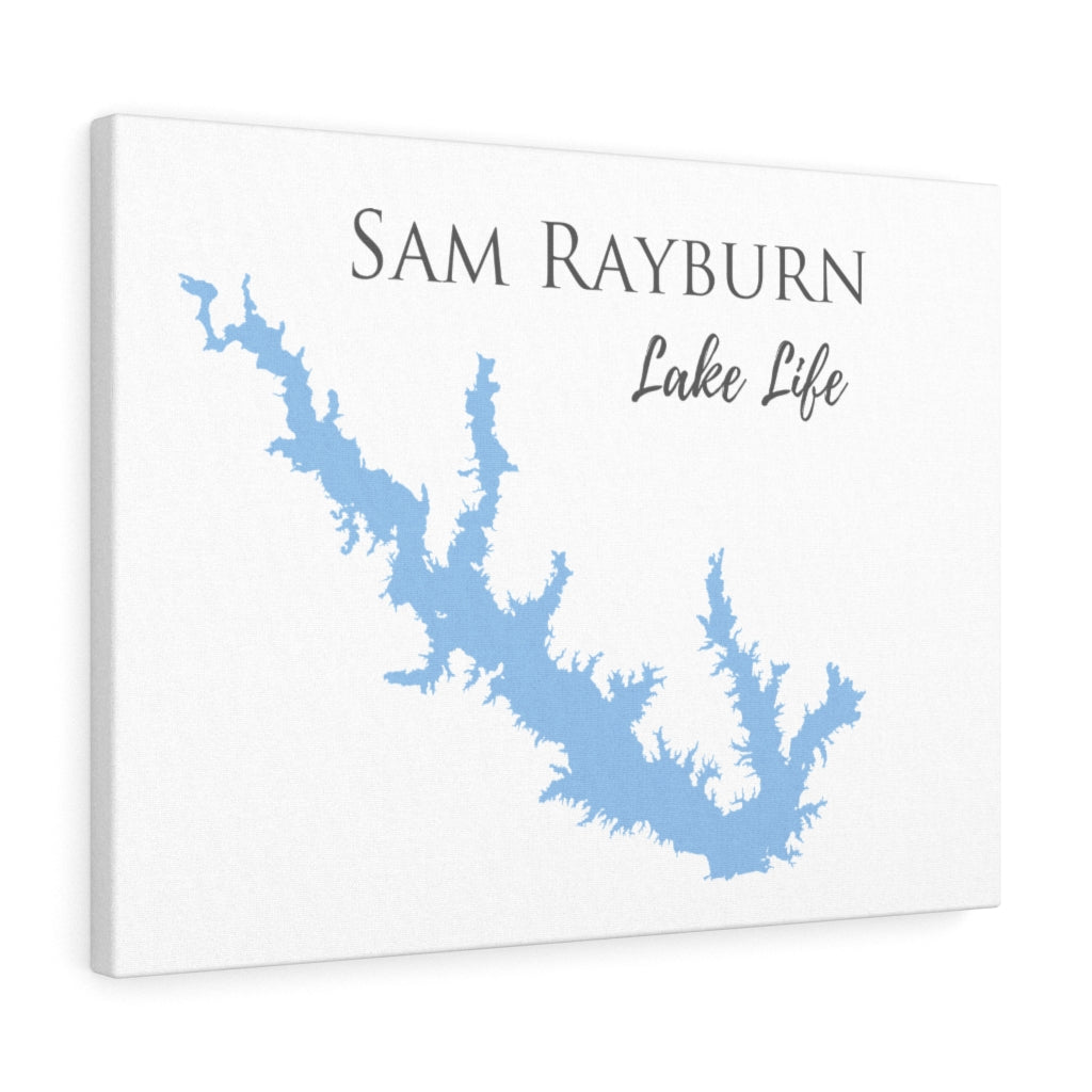 Sam Rayburn Lake Life - Canvas Gallery Wrap - Canvas Print - Texas Lake