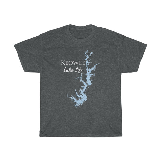 Keowee Lake Life Heavy Cotton Tee - South Carolina Lake