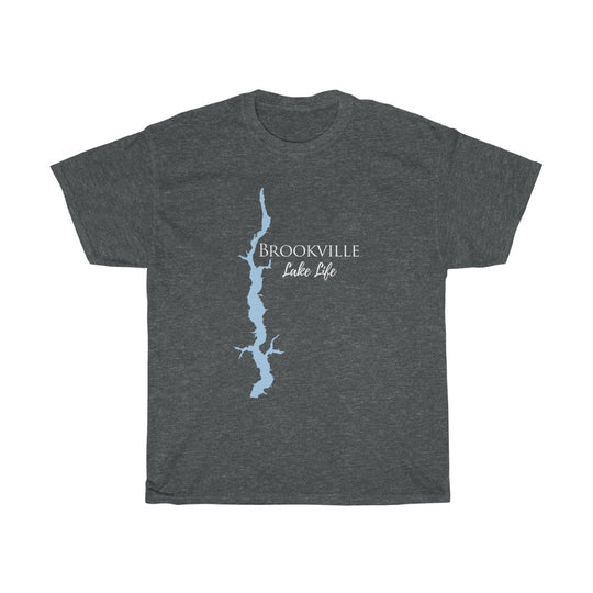 Brookville Lake Life Heavy Cotton Tee - Indiana Lake