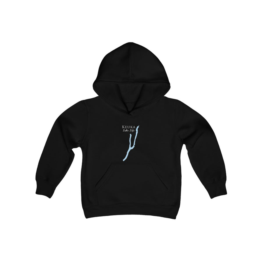 Keuka Lake Life - Youth Heavy Blend Hooded Sweatshirt - New York Lake