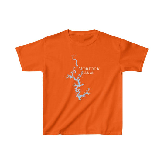 Norfork Lake Life - Kids Heavy Cotton Youth Tee - Arkansas & Missouri Lake