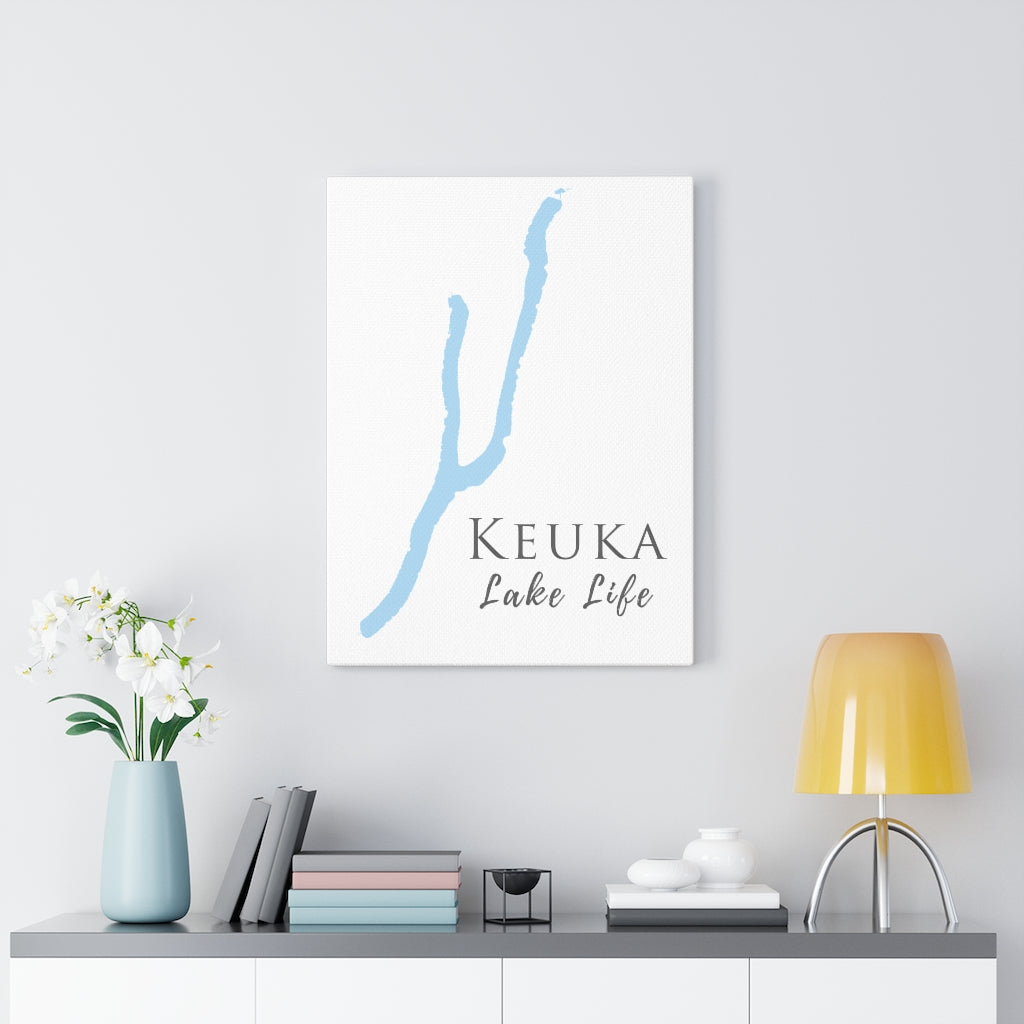 Keuka Lake Life  - Canvas Gallery Wrap - Canvas Print - New York Lake