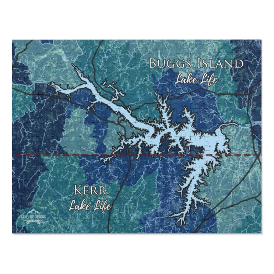 Kerr Lake Life Jigsaw Puzzle (252, 500, 1000-Piece) - South Carolina Lake