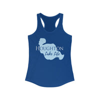 Houghton Lake Life Women's Ideal Racerback Tank - Michigan Lake