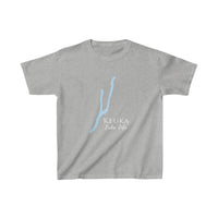 Keuka Lake Youth Shirt - Kids Heavy Cotton Tee - New York Lake
