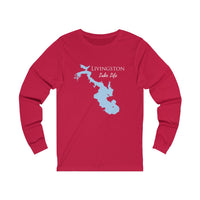 Livingston Lake Life Unisex Cotton Jersey Long Sleeve Tee - Texas Lake