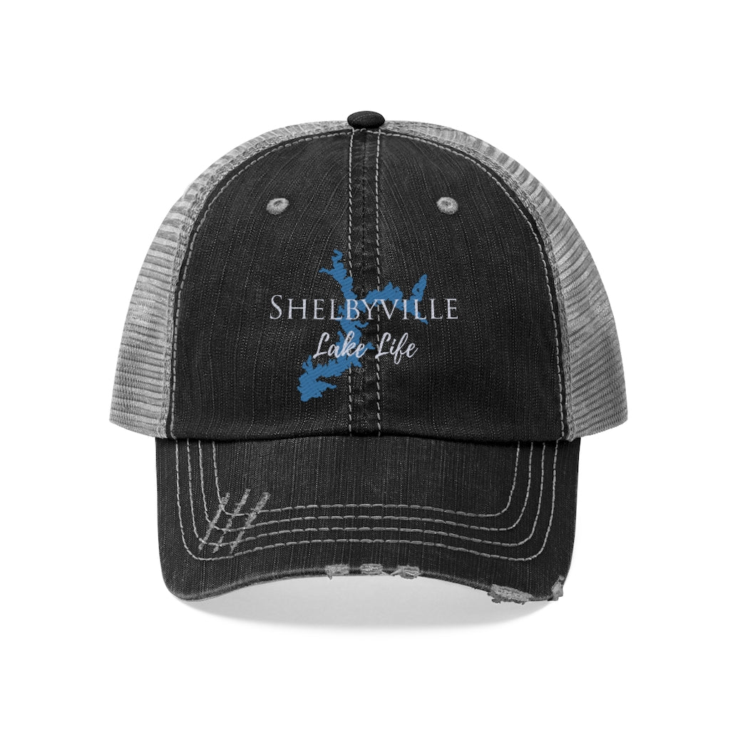 Shelbyville Lake Life Trucker Hat - Illinois Lake