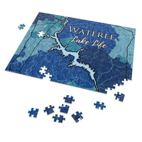 Wateree Lake Life Jigsaw Puzzle (252, 500, 1000-Piece) - South Carolina Lake