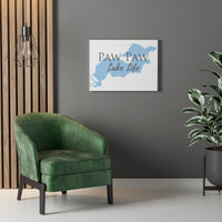 Paw Paw Lake Life  - Canvas Gallery Wrap - Canvas Print - Michigan Lake
