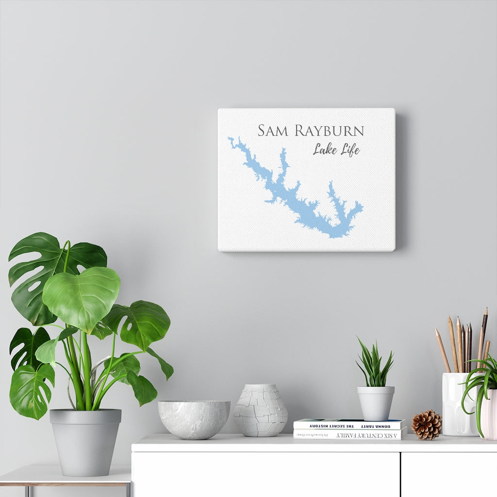 Sam Rayburn Lake Life - Canvas Gallery Wrap - Canvas Print - Texas Lake