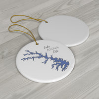 Lake Anna Life Ceramic Ornament - Classic Christmas Ornaments -  Virginia Lake