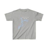 Shelbyville Lake Life - Kids Heavy Cotton Regular Fit Tee - Illinois Lake