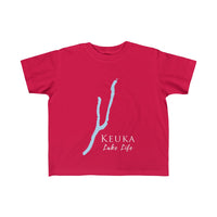 Keuka Lake Life -  Toddler Tee  - Kid's Fine Jersey Tee - New York Lake